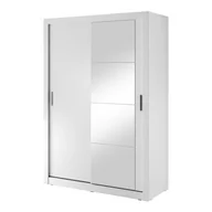 Szafy - Szafa przesuwna dwudrzwiowa ARTI AR-04 - biała - miniaturka - grafika 1