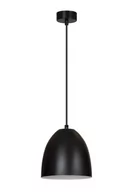 Lampy sufitowe - Emibig Lenox lampa wisząca 1-punktowa czarna/biała 391/1 391/1 - miniaturka - grafika 1