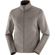 Bluzy męskie - BLUZA MĘSKA SALOMON OUTLINE WARM FZ M C26087 - miniaturka - grafika 1