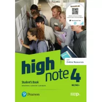 High Note 4. Students Book + Online Audio - Podręczniki dla liceum - miniaturka - grafika 1