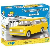 Cobi Cars Wartburg 353 tourist 77kl 24543 - Klocki - miniaturka - grafika 1