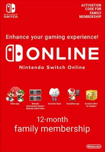 365 Days Switch Online Membership (Family) - Kody i doładowania cyfrowe - miniaturka - grafika 1