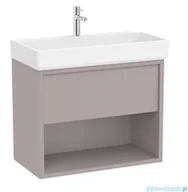 Szafki łazienkowe - Roca Tura Unik zestaw szafka z umywalką 80x43x60 SZLACHETNY SZARY A852030559 - miniaturka - grafika 1