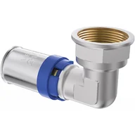 Łączniki, trójniki, kształtki - Mexen PEX-P kolano zaciskowe, zaprasowywane PEX 25 x 1 GW - W97126-2510F-00 - miniaturka - grafika 1