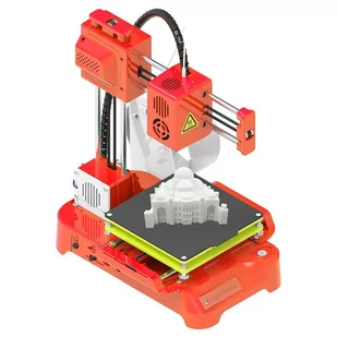 EasyThreed K7 3D Printer, 4 Leveling Buttons, 0.1-0.2mm Accuracy, 10-40mm/s Print Speed, Mute Printing, 100x100x100mm - Drukarki 3D - miniaturka - grafika 3