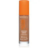 Podkłady do twarzy - Rimmel London Lasting Radiance SPF25 podkład 30 ml dla kobiet 400 Natural Beige - miniaturka - grafika 1