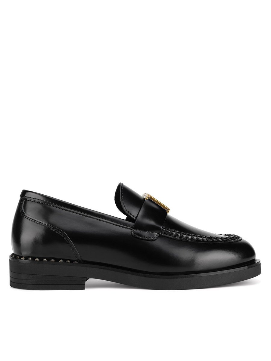 Badura Mokasyny Damskie Czarny ABIR-FW257