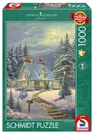 Puzzle - Puzzle Thomas Kinkade Dostawa o północy 1000 elementów - miniaturka - grafika 1