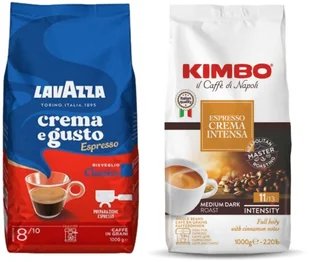 Kawy ziarniste Crema Intensa / Crema e Gusto Classico 2x1kg - Kimbo Lavazza - Kawa - miniaturka - grafika 1