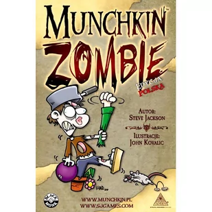 Q-Workshop Munchkin Zombie 9084 - Gry karciane - miniaturka - grafika 1