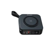 Powerbanki - Energizer QM10001AC 10000mAh 20W Wbudowany kabel USB-C Czarny - miniaturka - grafika 1