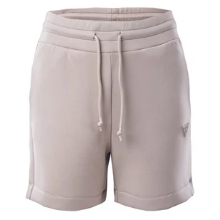 Damskie Spodenki GUESS ELLY SHORTS V2YD10KAMN2-TRTP – Beżowy - Spodenki damskie - miniaturka - grafika 1