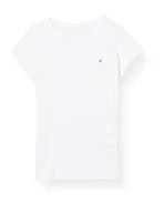 Koszulki i topy damskie - Replay T-shirt damski, 010 biało-biały, XL - miniaturka - grafika 1