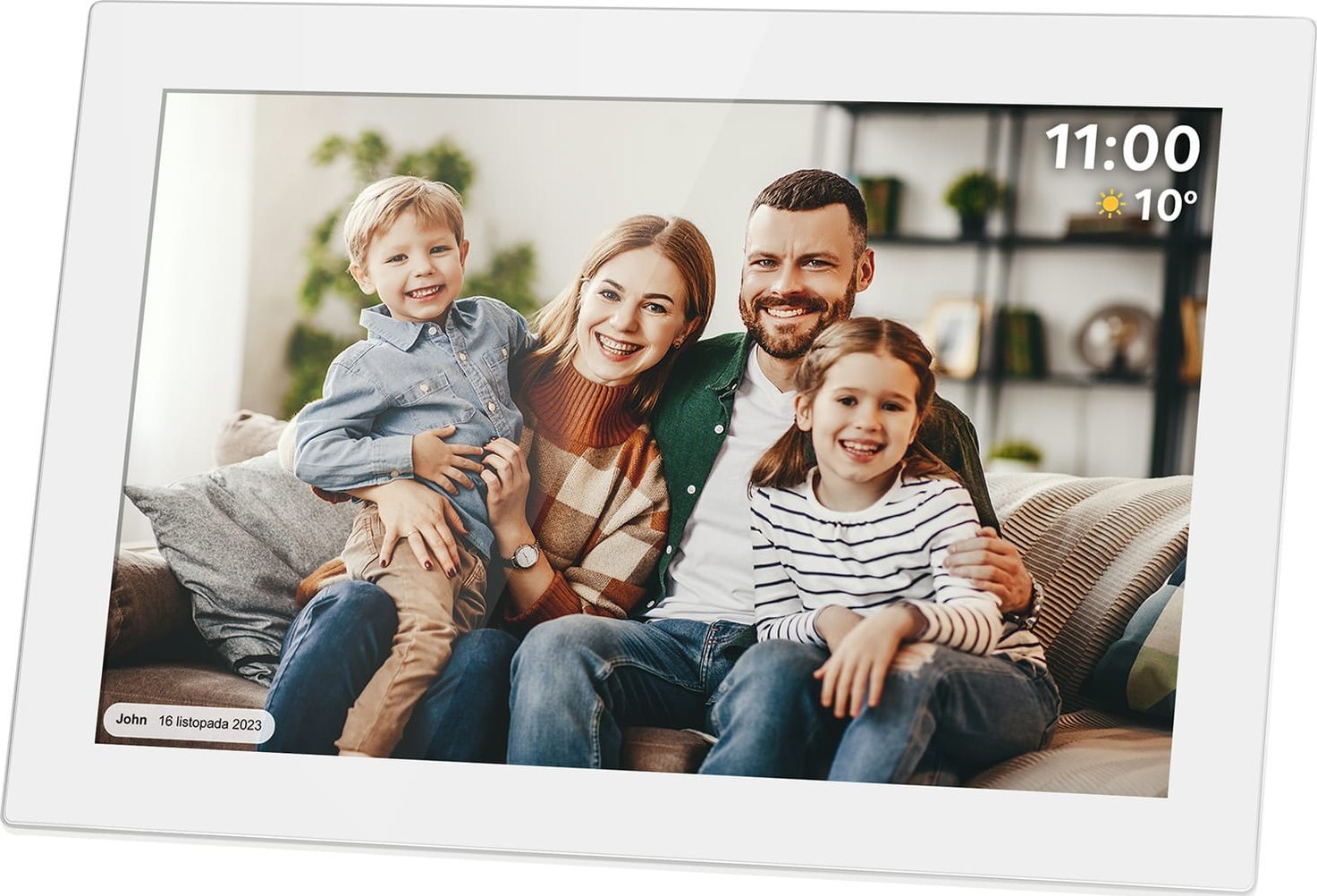 Ramka cyfrowa Kruger&Matz Cyfrowa ramka na zdjęcia FRAMEO Wi-Fi 10,1