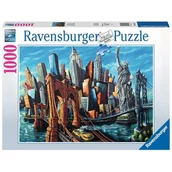 Puzzle - Ravensburger Puzzle 1000 elementów. Witamy w Nowym Jorku - miniaturka - grafika 1