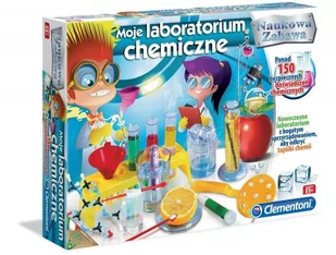 Clementoni Naukowa zabawa Moje Laboratorium Chemiczne 60250 - Mały naukowiec - miniaturka - grafika 3