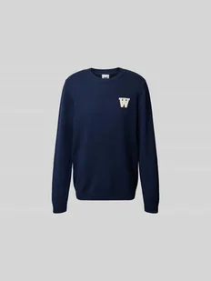 Sweter z imitacji dzianiny - Swetry męskie - miniaturka - grafika 1