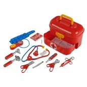 Zabawy w naśladowanie dorosłych - Klein Zestaw lekarski w kuferku z szufladą 4360 - miniaturka - grafika 1