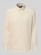 Koszule męskie - Koszula casualowa o kroju regular fit z czystej bawełny - miniaturka - grafika 1