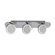 Lampy sufitowe - Italux ALESSIO LED HP-503AC-03-998B CH Reflektorek potrójny - miniaturka - grafika 1
