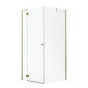 Kabiny prysznicowe - Kabina prysznicowa uchylna ValenceLewa 90 X 80 X 195 Iridum - miniaturka - grafika 1