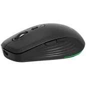 Myszki - Delux M523DB BT+2.4G czarna - miniaturka - grafika 1