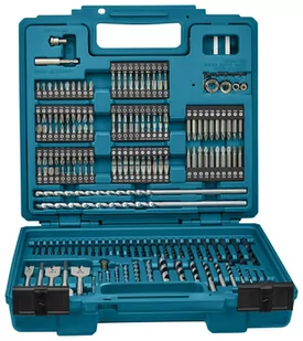 Makita E-11689 zestaw wierteł i bitów 256 elementów w walizce - Wiertła - miniaturka - grafika 1