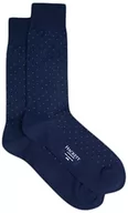Skarpetki męskie - Hackett London Męskie skarpety Classic Polka Dot, 5 djnavy/White, Medium-Large - miniaturka - grafika 1