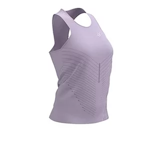 Koszulki i topy damskie - Compressport Damski top Performance Singlet W Tank Top, orchidea/fioletowy, rozmiar S - grafika 1