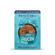 Mokra karma dla kotów - Karma mokra dla kotów Adult Menu w sosie Tuńczyk z marchewką 12 x 70 g - miniaturka - grafika 1