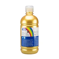 Przybory szkolne - Milan Farba tempera butelka 500 ml złota - miniaturka - grafika 1