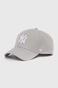 47brand czapka z daszkiem dziecięca MLB New York Yankees kolor szary z aplikacją BMVP17WBV - Czapki dla dzieci - miniaturka - grafika 1