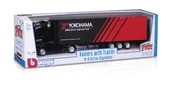 Kolekcjonerskie modele pojazdów - Mercedes Actros GigaSpace 1:43 MODEL BBURAGO 31460 - miniaturka - grafika 1