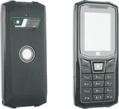 Etui i futerały do telefonów - caseroxx ochronne etui TPU kompatybilne z Crosscall Core-S4 / Core-S5, gumowe etui na telefon komórkowy czarne - miniaturka - grafika 1