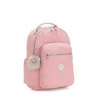 Plecaki - Kipling SEOUL Duży plecak, Bridal Rose (Różowy) - miniaturka - grafika 1