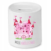 Skarbonki - SKARBONKA DLA DZIECI MOJE KRÓLESTWO PREZENT z Nadrukiem ze Zdjęciem - miniaturka - grafika 1