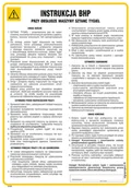 Instrukcje stanowiskowe BHP - IAA26 INSTRUKCJA BHP PRZY OBSŁUDZE MASZYNY SZTANC TYGIEL, HN - PŁYTA ELASTYCZNA 0,4MM; (245X350MM) - miniaturka - grafika 1
