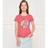 Bluzy dla dziewczynek - Guess Bluzka Regular Fit - miniaturka - grafika 1