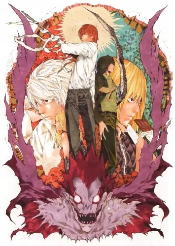 Plakat Anime Manga Death Note dn_069 A2 (custom)