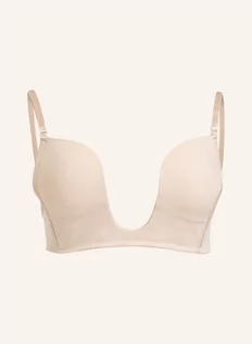 Biustonosze - Magic Bodyfashion Biustonosz Usztywniany Deep-V-Bra beige - grafika 1