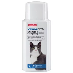 Beaphar szampon vermicon dla kotów 200 ml - Szampony dla kotów - miniaturka - grafika 1