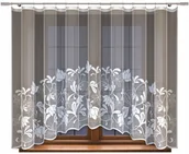 Firany - Firana żakardowa wzór 24905 300x160cm (z taśmą) - miniaturka - grafika 1