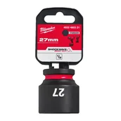 Bity - Nasadka udarowa 1/2 krótka 27 mm MILWAUKEE - miniaturka - grafika 1