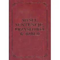 Myśli, sentencje i przysłowia w Biblii - Aforyzmy i sentencje - miniaturka - grafika 1
