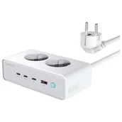 Zasilacze do laptopów - 4smarts 6w1 65W GaN biały KAT07294 - miniaturka - grafika 1