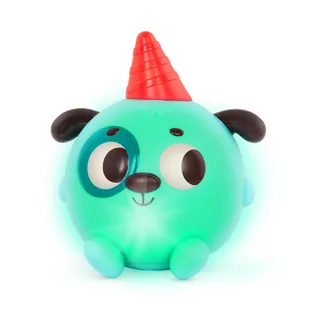 B.Toys Seria Land Of B. Piłeczka Sensoryczna Z Podskakującym Kapeluszem Piesek - Zabawki interaktywne dla dzieci - miniaturka - grafika 1