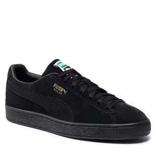 Sneakersy damskie - Puma Sneakersy Suede Classic XXI 374915 12 Black Black - grafika 1