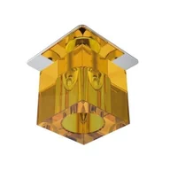 Lampy sufitowe - Candellux Podtynkowa halogenowa OPRAWA sufitowa OCZKO SK-19 2280021 chrom Pomarańczowy - miniaturka - grafika 1