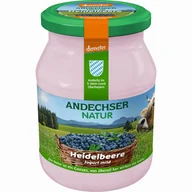 Kefiry, jogurty, maślanki - Jogurt borówkowy 3,7% tł. Demeter BIO 500 g - miniaturka - grafika 1