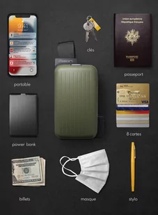 Ogon Designs Etui torba na telefon RFID Phone Bag - silver - Etui i futerały do telefonów - miniaturka - grafika 14